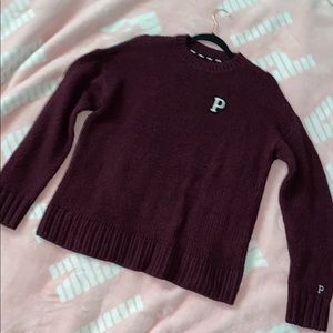 VS PINK BOYFRIEND SWEATER